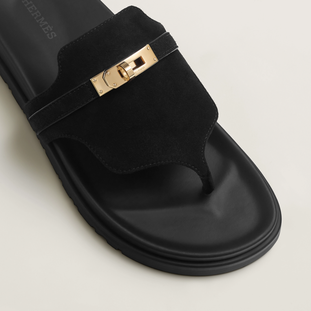 HERMES Empire Sandals Negru